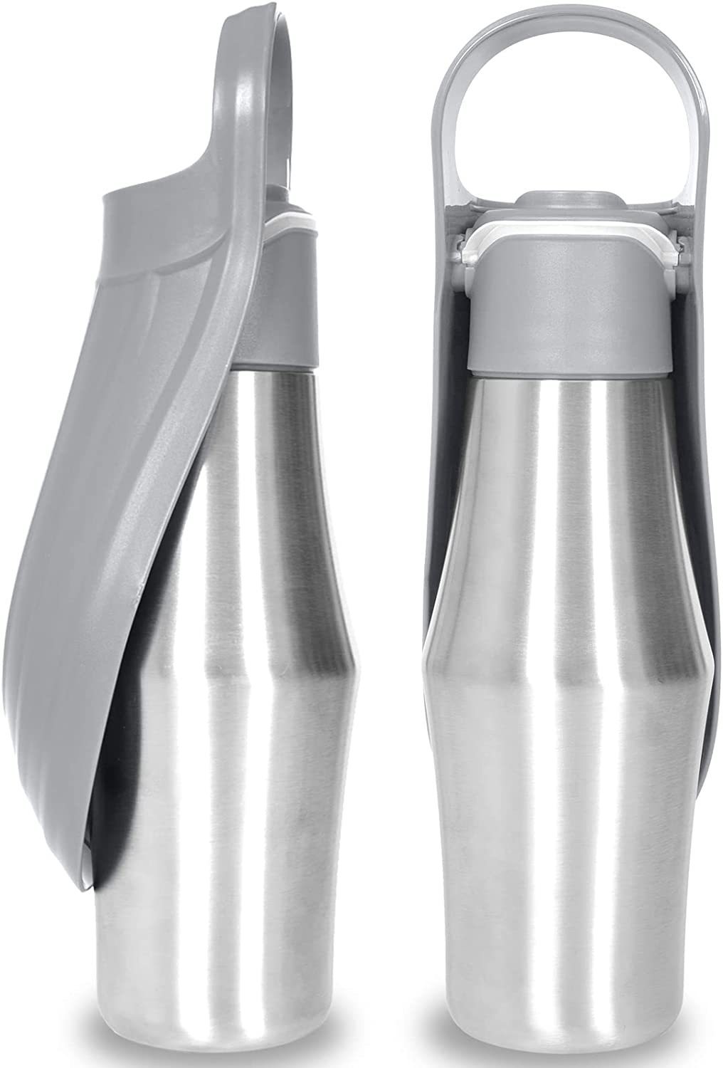 New Portable Pet Dog Water Bottle with Soft Silicone Design